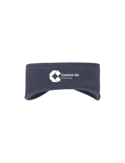 Navy Stretch Fleece Headband w/Control Air Enterprises Logo