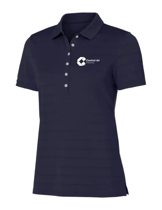 Callaway Womens Navy Ventilated Polo w/Control Air Enterprises Logo