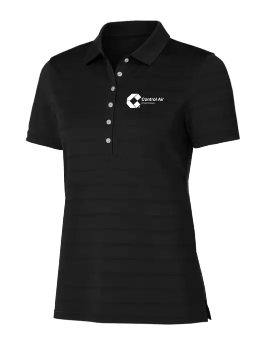 Callaway Womens Black Ventilated Polo w/Control Air Enterprises Logo