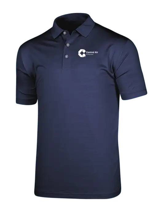 Callaway Vibrant Navy Ventilated Polo w/Control Air Enterprises Logo