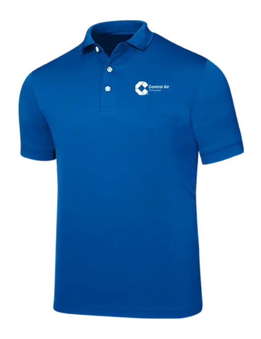 Callaway Ottoman Royal Blue Polo w/Control Air Enterprises Logo