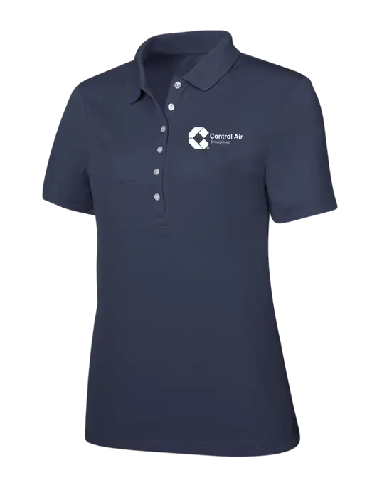 Callaway Womens Ottoman Navy Polo w/Control Air Enterprises Logo