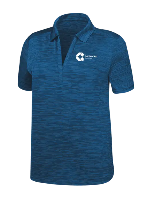 Callaway Womens Medium Slate Blue Broken Stripe w/Control Air Enterprises Logo