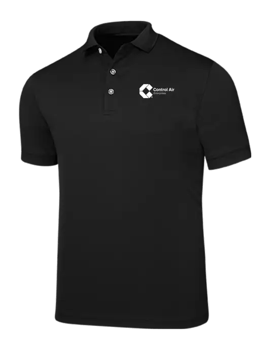 Callaway Ottoman Black Polo w/Control Air Enterprises Logo