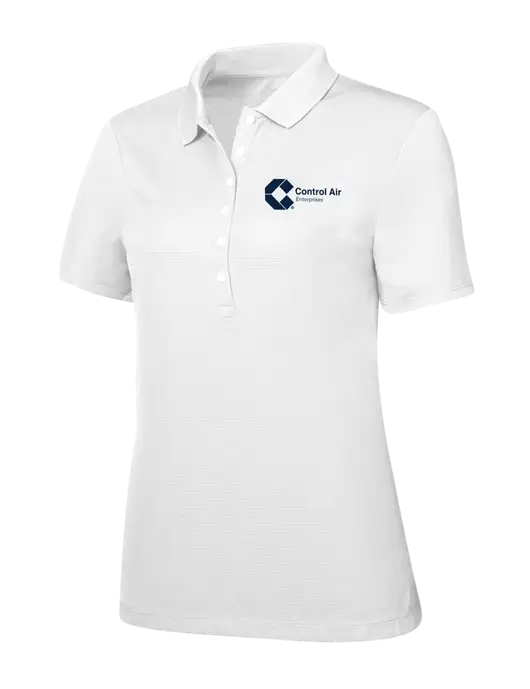 Callaway Womens Ottoman Bright White Polo w/Control Air Enterprises Logo