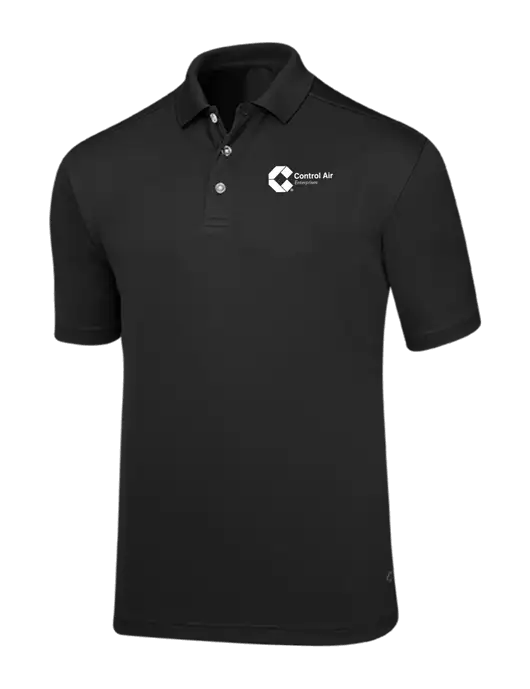 Callaway Core Black Performance Polo w/Control Air Enterprises Logo