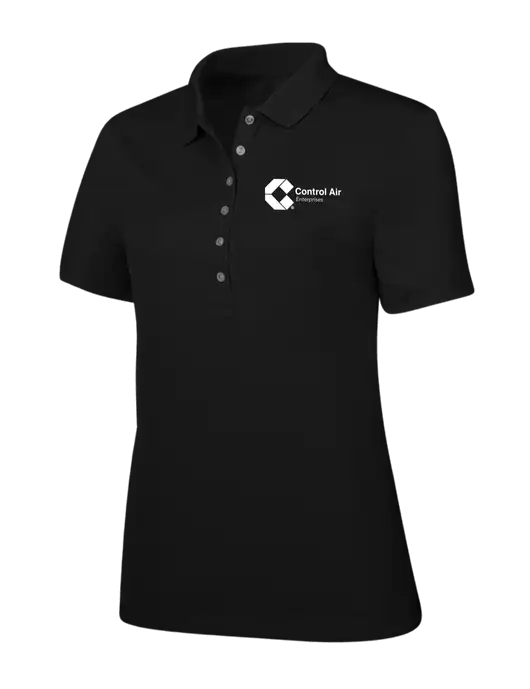 Callaway Womens Ottoman Black Polo w/Control Air Enterprises Logo