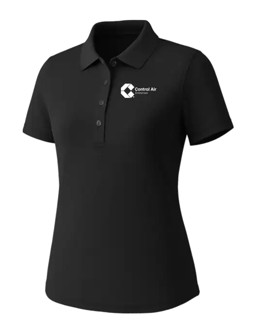 Callaway Womens Core Black Performance Polo w/Control Air Enterprises Logo