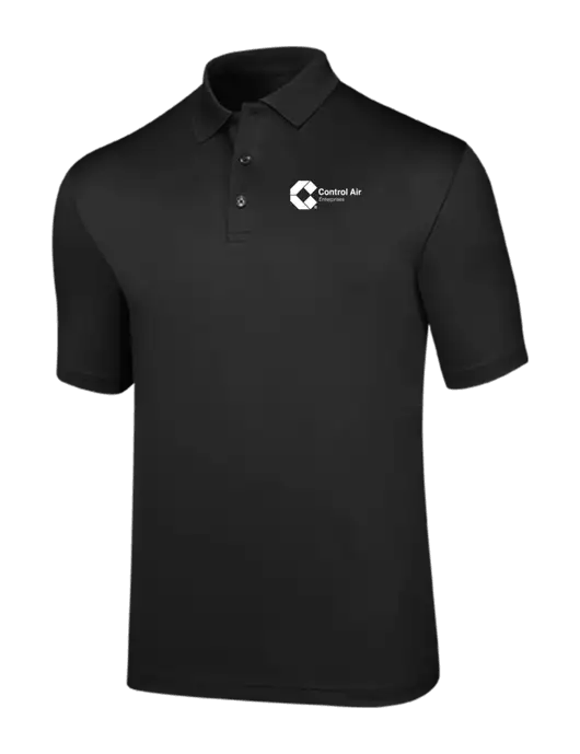 Callaway Opti-Dri Black Chev Polo w/Control Air Enterprises Logo