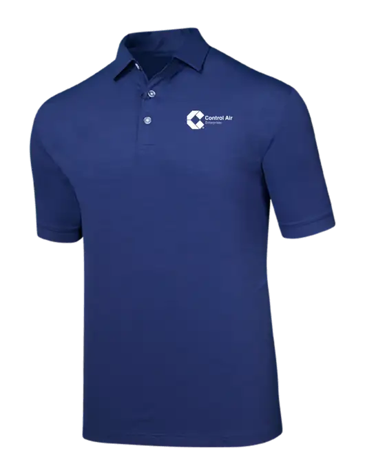 Callaway Navy Fashion Tonal Polo w/Control Air Enterprises Logo