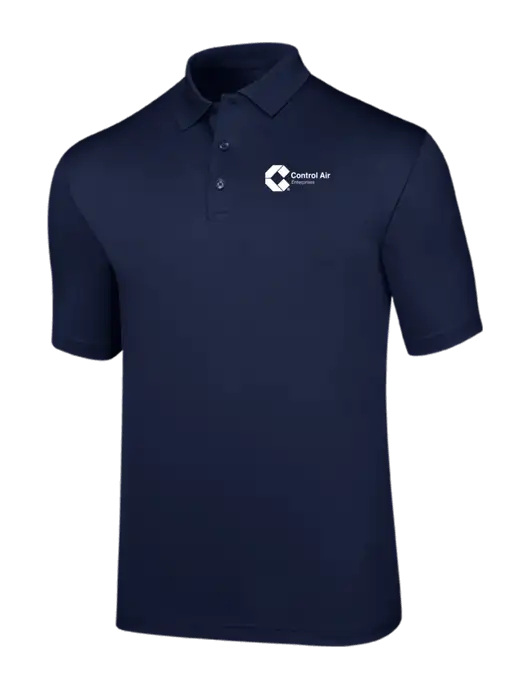Callaway Opti-Dri Navy Chev Polo w/Control Air Enterprises Logo