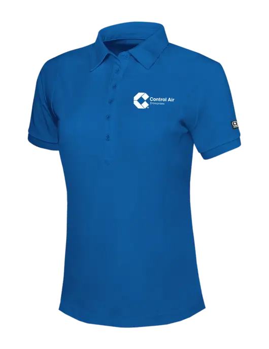 OGIO Womens Royal Blue Jewel Polo w/Control Air Enterprises Logo