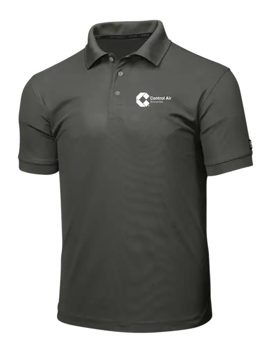 OGIO Medium Grey Caliber 2.0 Polo w/Control Air Enterprises Logo