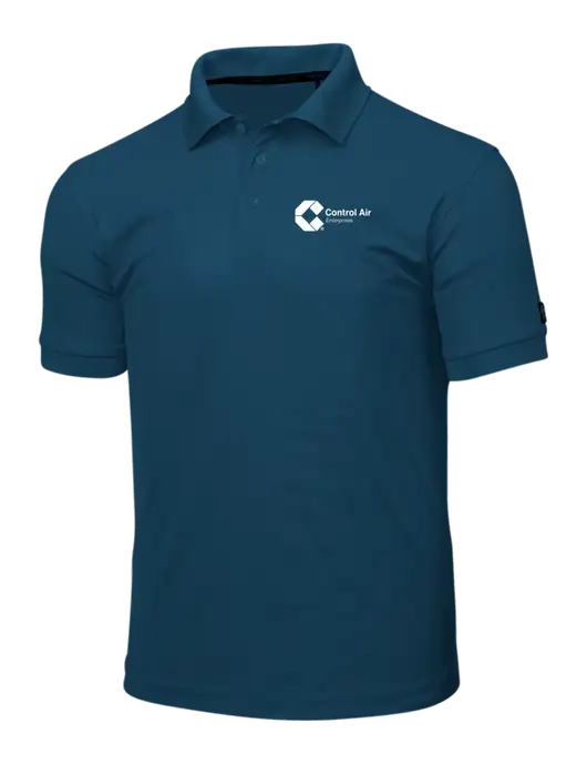 OGIO Light Navy Caliber 2.0 Polo w/Control Air Enterprises Logo