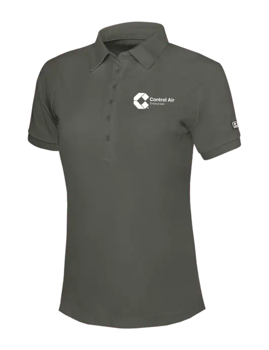 OGIO Womens Medium Grey Jewel Polo w/Control Air Enterprises Logo