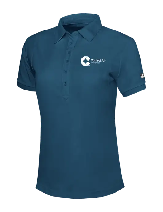 OGIO Womens Light Navy Jewel Polo w/Control Air Enterprises Logo