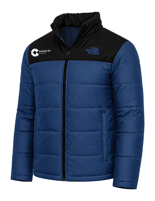 North Face Navy Everyday Insulated Jacket w/Control Air Enterprises Logo