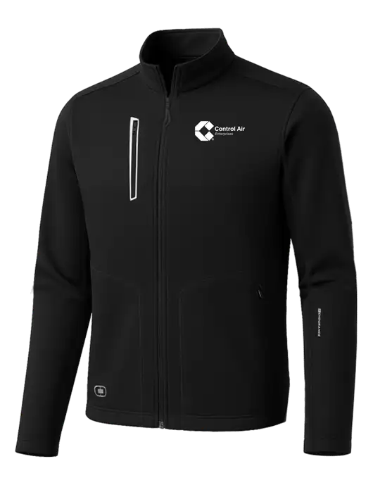OGIO Blacktop Endurance Fulcrum Full-Zip w/Control Air Enterprises Logo
