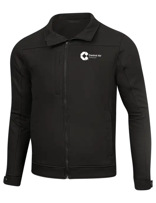 Cornerstone Black Duck Bonded Soft Shell Jacket w/Control Air Enterprises Logo