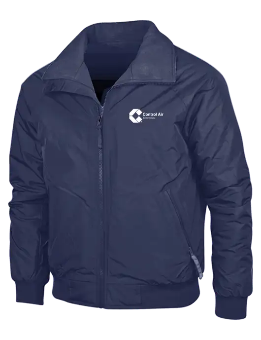 Navy/Navy Classic Challenger Jacket w/Control Air Enterprises Logo