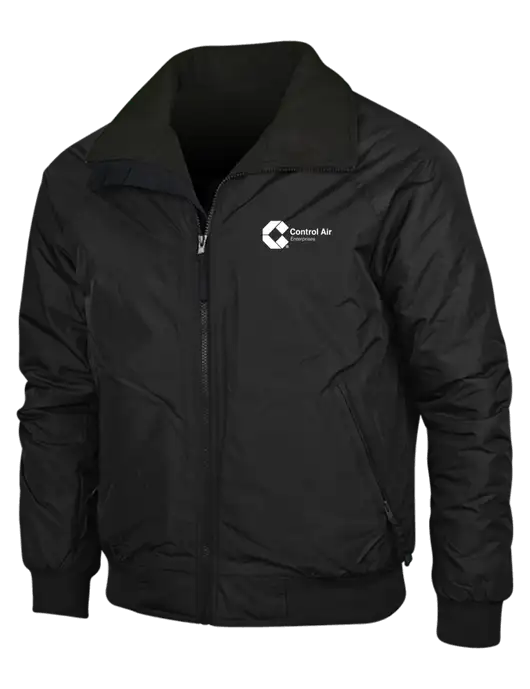 True Black/True Black Classic Challenger Jacket w/Control Air Enterprises Logo