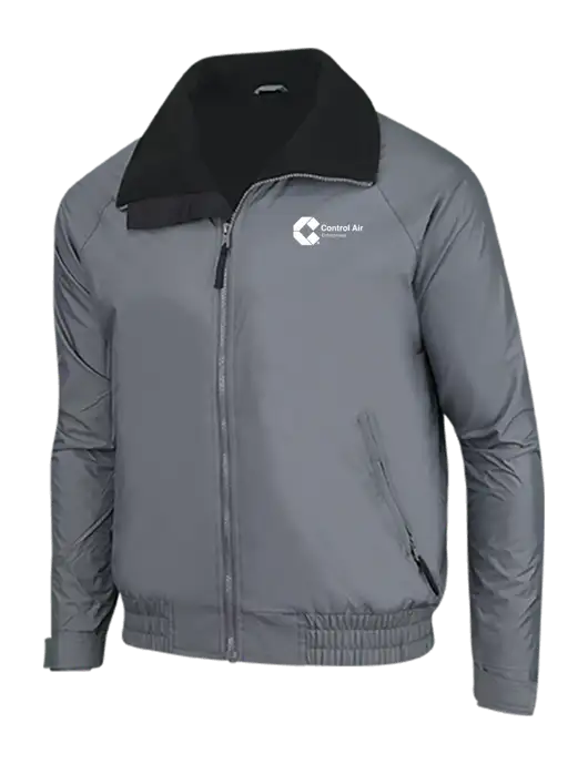 Dark Grey/Black Classic Competitor Jacket w/Control Air Enterprises Logo