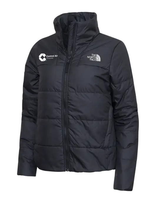 North Face Womens Black Everyday Insulated Jacket w/Control Air Enterprises Logo