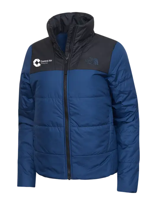 North Face Womens Navy Everyday Insulated Jacket w/Control Air Enterprises Logo