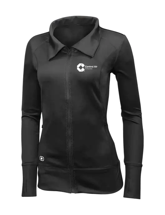 OGIO Blacktop Womens Endurance Fulcrum Full-Zip w/Control Air Enterprises Logo