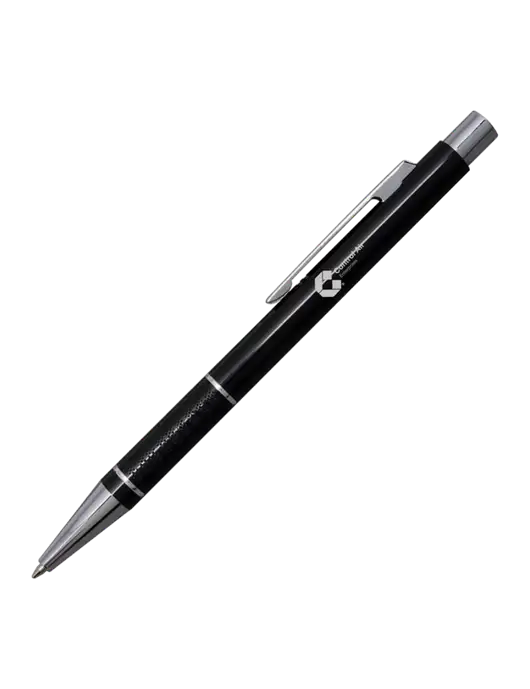 St George Black Pen - Blue Ink w/Control Air Enterprises Logo