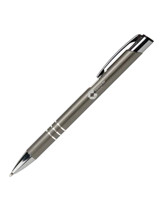 Laurent Gunmetal Pen - Black Ink w/Control Air Enterprises Logo