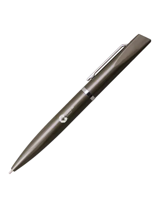Santos Gunmetal Pen - Black Ink w/Control Air Enterprises Logo
