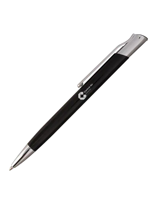 San Malo Black Pen - Black Ink w/Control Air Enterprises Logo