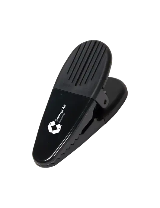 Magnetic Black Power Clip w/Control Air Enterprises Logo