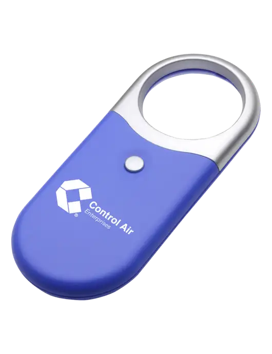 Compact Blue Magnifier Light w/Control Air Enterprises Logo