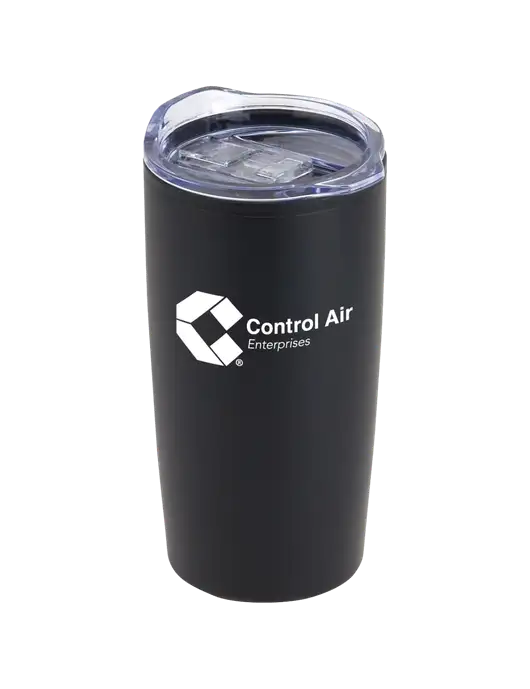 Olympus Black 20 oz Tumbler w/Control Air Enterprises Logo