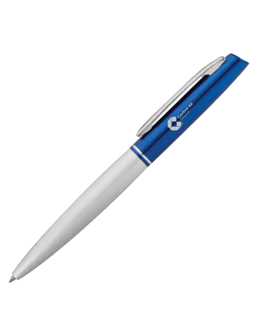 Hamlin Blue Ballpoint - Blue Ink w/Control Air Enterprises Logo