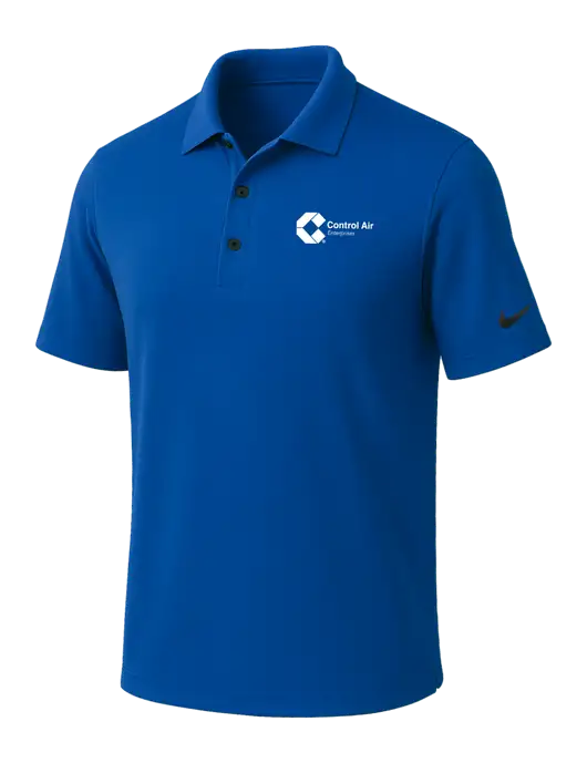 NIKE Dark Royal Dri-Fit Micro Pique Polo w/Control Air Enterprises Logo