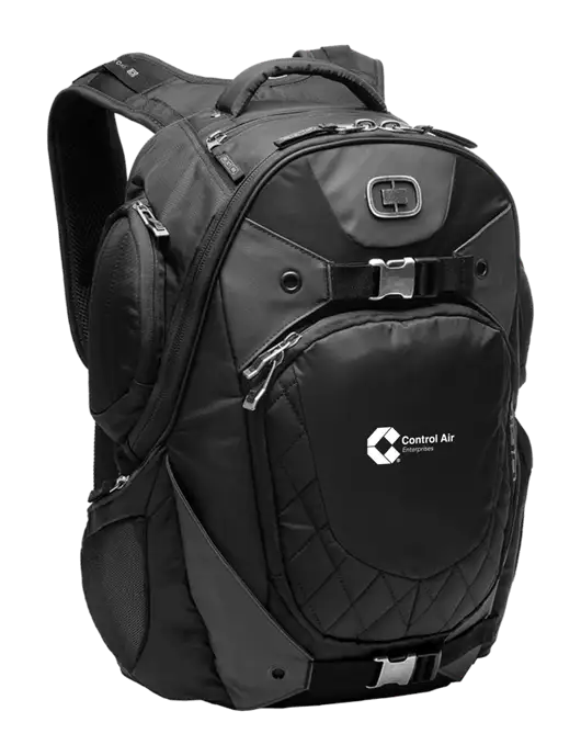OGIO Black Squadron Pack w/Control Air Enterprises Logo