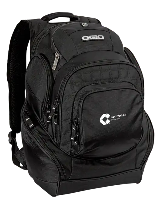 OGIO Black Mastermind Pack w/Control Air Enterprises Logo