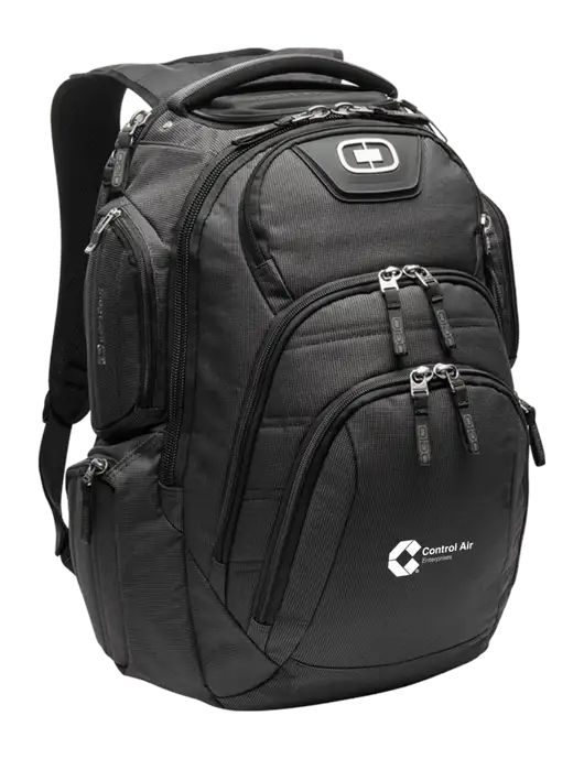 OGIO Black Surge RSS Pack
 w/Control Air Enterprises Logo