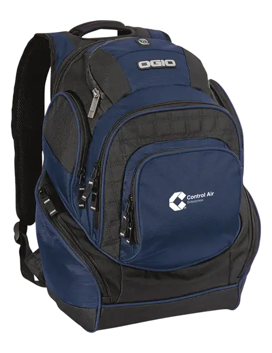 OGIO Navy Mastermind Pack w/Control Air Enterprises Logo