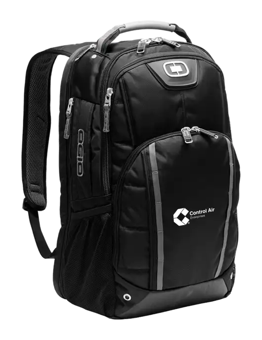 OGIO Black Bolt Pack w/Control Air Enterprises Logo