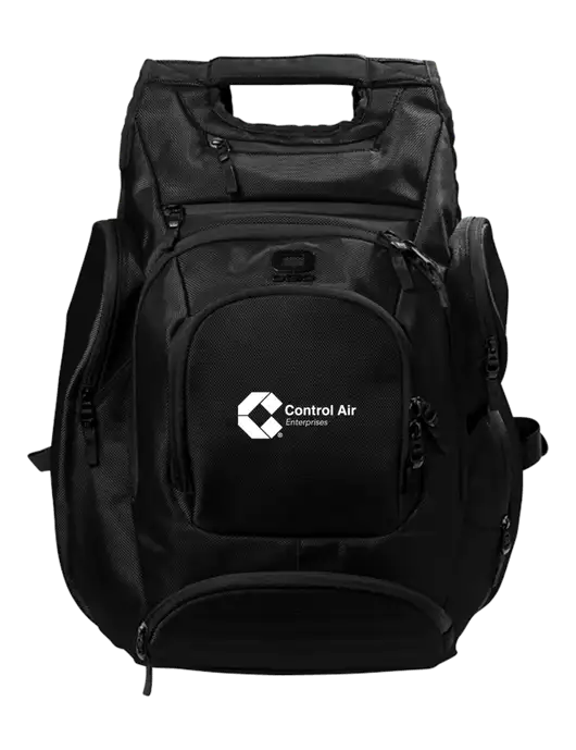 OGIO Blacktop Metro Ballistic Laptop Backpack w/Control Air Enterprises Logo
