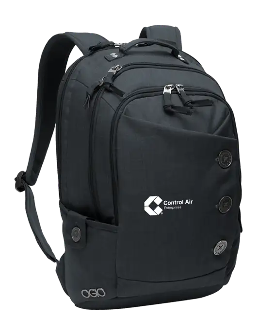 OGIO Storm Grey Ladies Melrose Pack w/Control Air Enterprises Logo