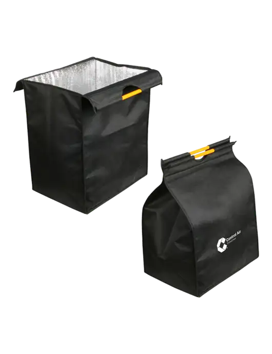 XL Insulated Recycled P.E.T Shopping Bag w/Control Air Enterprises Logo