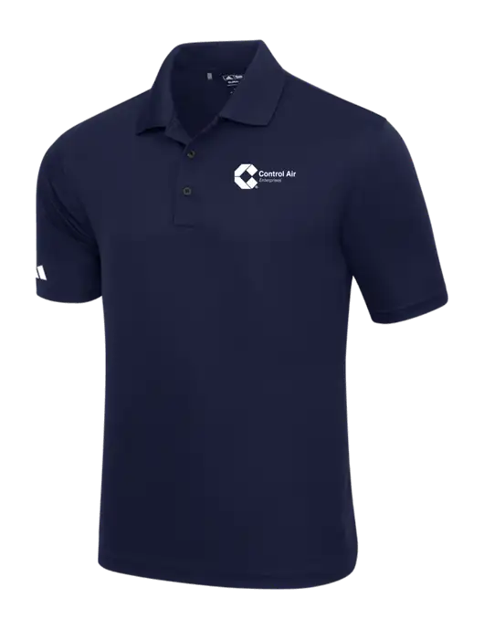 Adidas Navy Basic Sport Polo w/Control Air Enterprises Logo