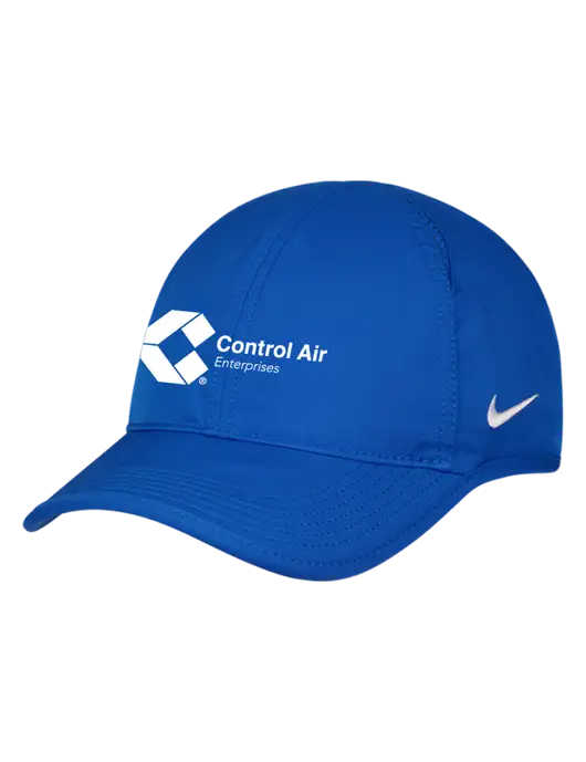 Nike Royal Featherlight Cap w/Control Air Enterprises Logo