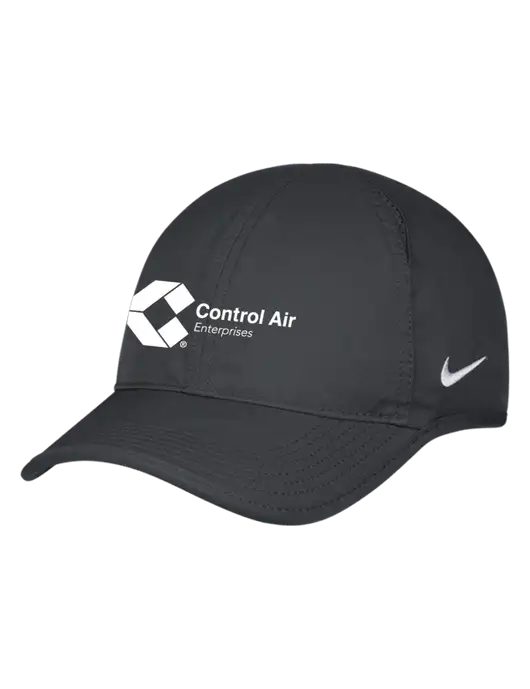 Nike Charcoal Featherlight Cap w/Control Air Enterprises Logo