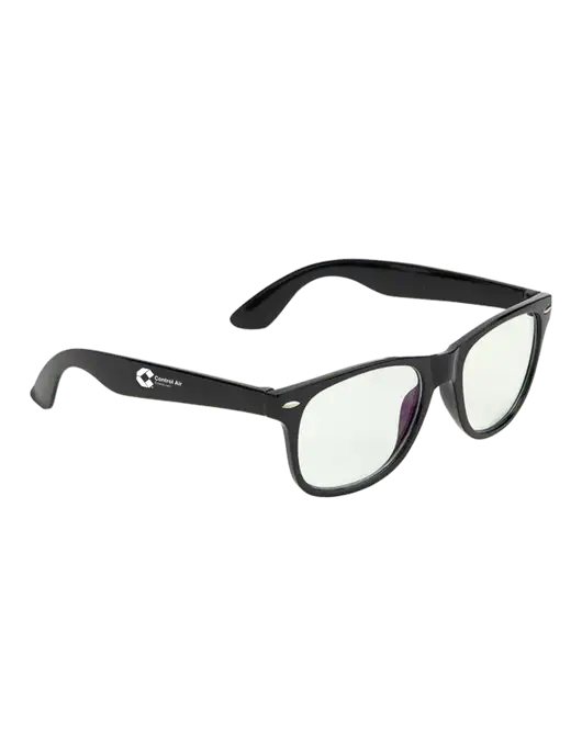 Blue Light Blocking Glasses w/Control Air Enterprises Logo